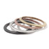 Tribal rose gold plated wave bangle 5mm thickness - Coomi