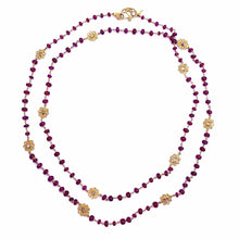 Load image into Gallery viewer, Affinity 20K Ruby Flower Necklace - Coomi
