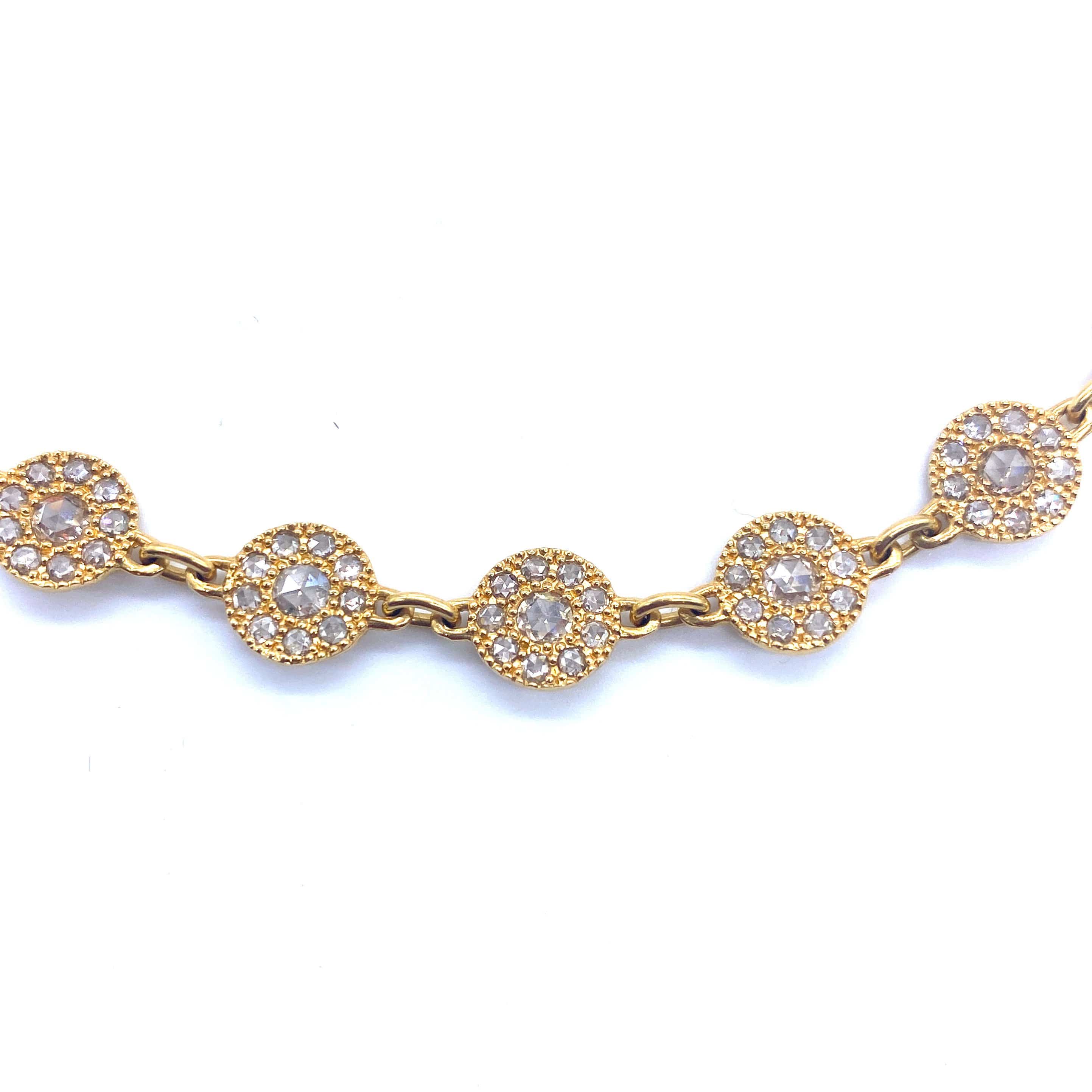 Eternity 20K “Opera” Necklace with Diamonds - Coomi