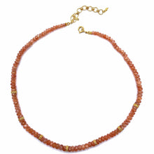 Load image into Gallery viewer, Affinity 20K Orange Garnet Necklace - Coomi
