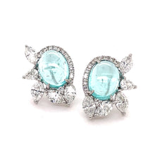 Load image into Gallery viewer, PARAIBA FLOWER STUDS - Coomi
