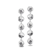 Load image into Gallery viewer, Multiple flower Stiletto Earring - Coomi
