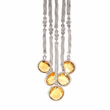 Load image into Gallery viewer, Rain Sterling Silver Citrine Chandelier Earrings - Coomi
