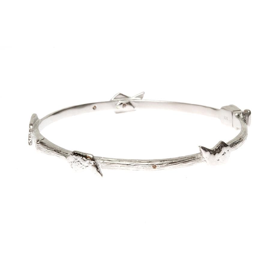 Affinity Sterling Silver Paisley Bangle - Coomi