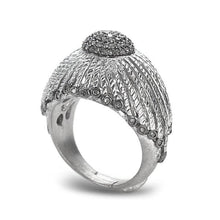 Load image into Gallery viewer, Diamond Dome Ring Set in Sterling Silver - Coomi
