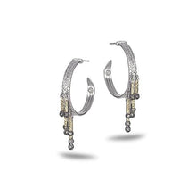Load image into Gallery viewer, Sterling Silver Small Spring Hoop Earrings - Coomi
