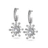 Silver Affinity Small Flower Hoop Earrings - Coomi